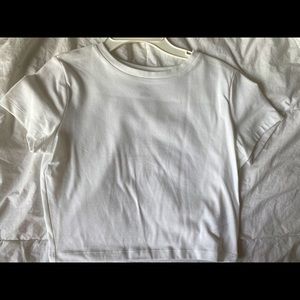 White Crop Top